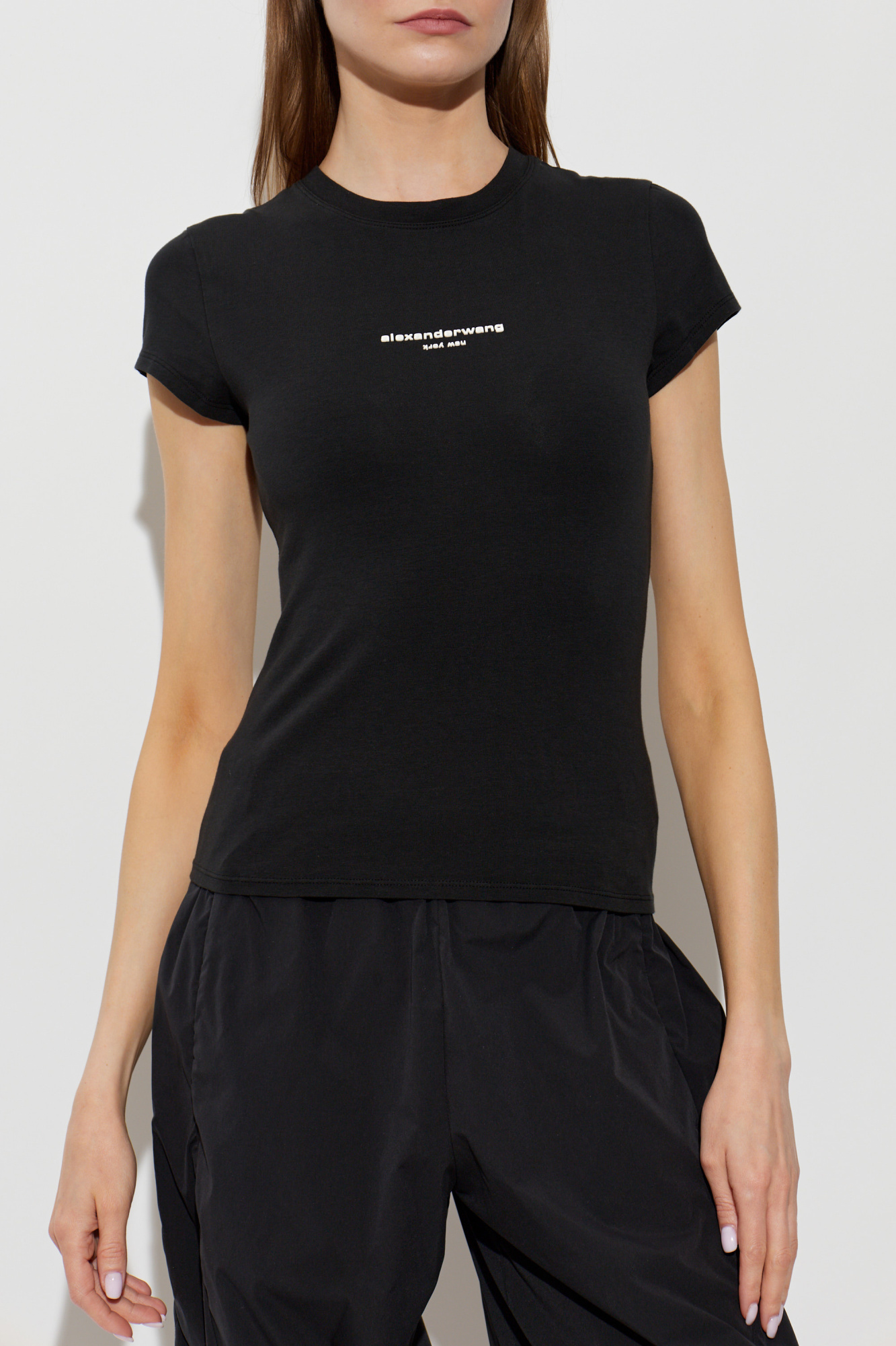 Alexander Wang T-shirt with logo | Women's | Vitkac